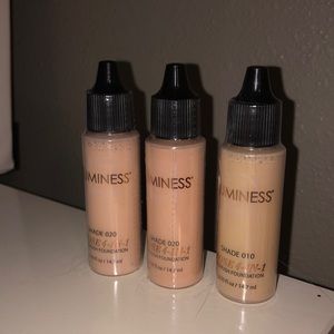 New Luminess airbrush foundations